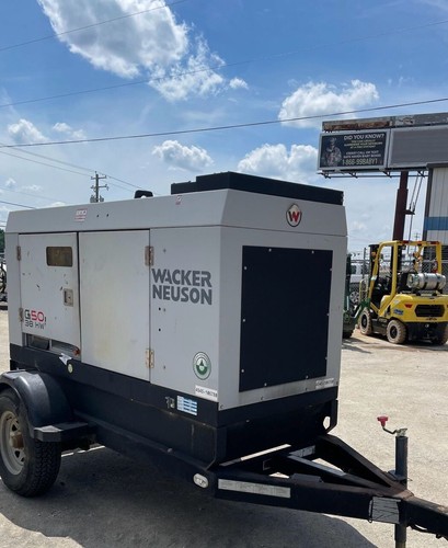 2018 Mobile Diesel Generator WACKER&NEUSON G50 38KW 3500HRS !! - Picture 3 of 6