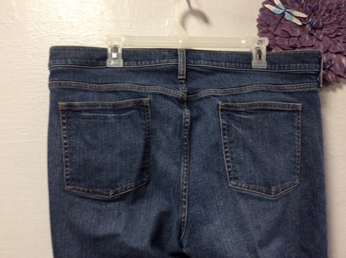 Old Navy Womens Jeans Jeans Just Below Waist 18 Regular Stretch Boot Cut Blue 43 - Picture 6 of 8