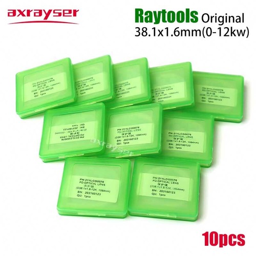 10pcs Protective Windows Lens 27.9x4.1 37x7 for Raytools Fiber Cutting Machine - Picture 3 of 6