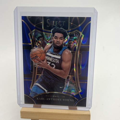 KARL-ANTHONY TOWNS 2023-24 Panini Select Mezzanine Blue Flash Prizm Card #/99 - Picture 1 of 3