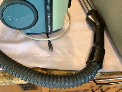 VTG Hoover Quadraflex Powermatic Vacuum S3277-040 Mint Green Power Head (WORKS!) - Picture 18 of 20