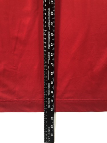Footjoy Polo Shirt Adult Extra Large Red Lightweight Golfing Rugby FJ Mens - Picture 11 of 12