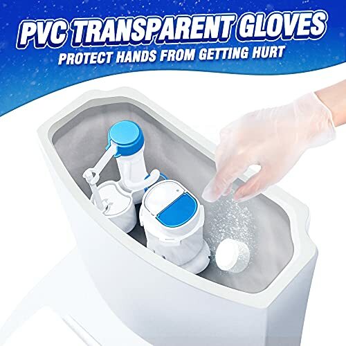 Automatic Toilet Bowl Cleaners With Bleach Tablets, Toilet Tank Cleaner, 12 PACK - Picture 2 of 8