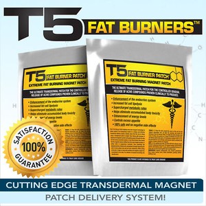 T5 Fat Binder Detox and Weight Loss Patches Diet Pills - 28 Patches