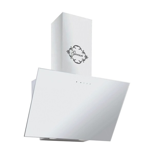 Gurari 286 Prime Dunstabzugshaube Abzugshaube 60Cm 1000M³/H Kopffrei Weiß Glas-image