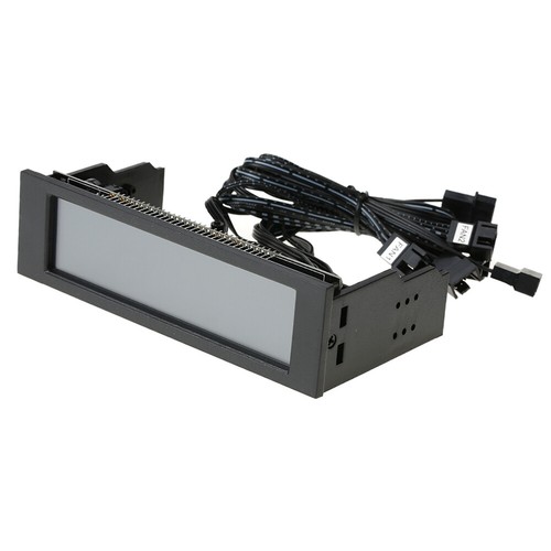 5.25" PC 5 Channel Desktop Fan Automatic Controller & LCD Front Panel D3O9 - Picture 6 of 11