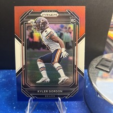 Kyler Gordon RC 2022 Panini Prizm Red White Blue Prizm #385 Chicago Bears