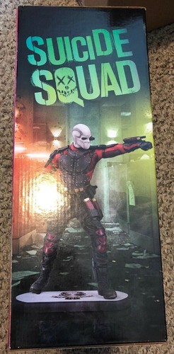 Suicide Squad Blu Ray Deadshot Statue Figur versiegelt Amazon Exc.. selten OOP - Bild 4 von 5