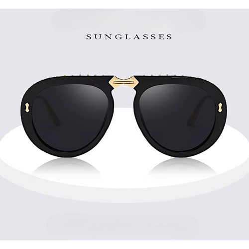 Women Aviator Sunglasses Rhinestones Design Foldable Glasses Photocromatic UV400 - Picture 3 of 18