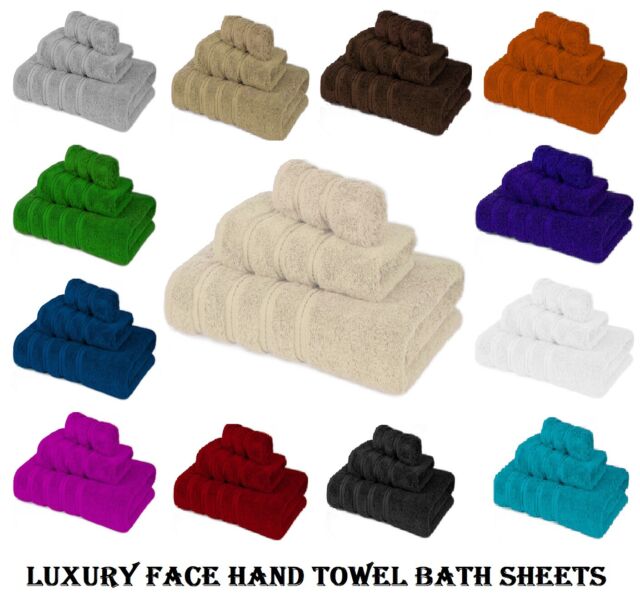 600GSM Towels 100% Egyptian Cotton Face Hand Bath Towels Luxury Bath Sheet XL 600GSM Towels 100% Egyptian Cotton Face Hand Bath Towels Luxury Bath Sheet XL