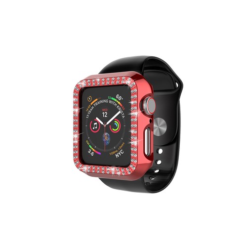 For Apple Watch Series 7 6 5 4 3 2 1 Bling Crystal Protective Case Cover 41/45mm - Picture 11 of 51