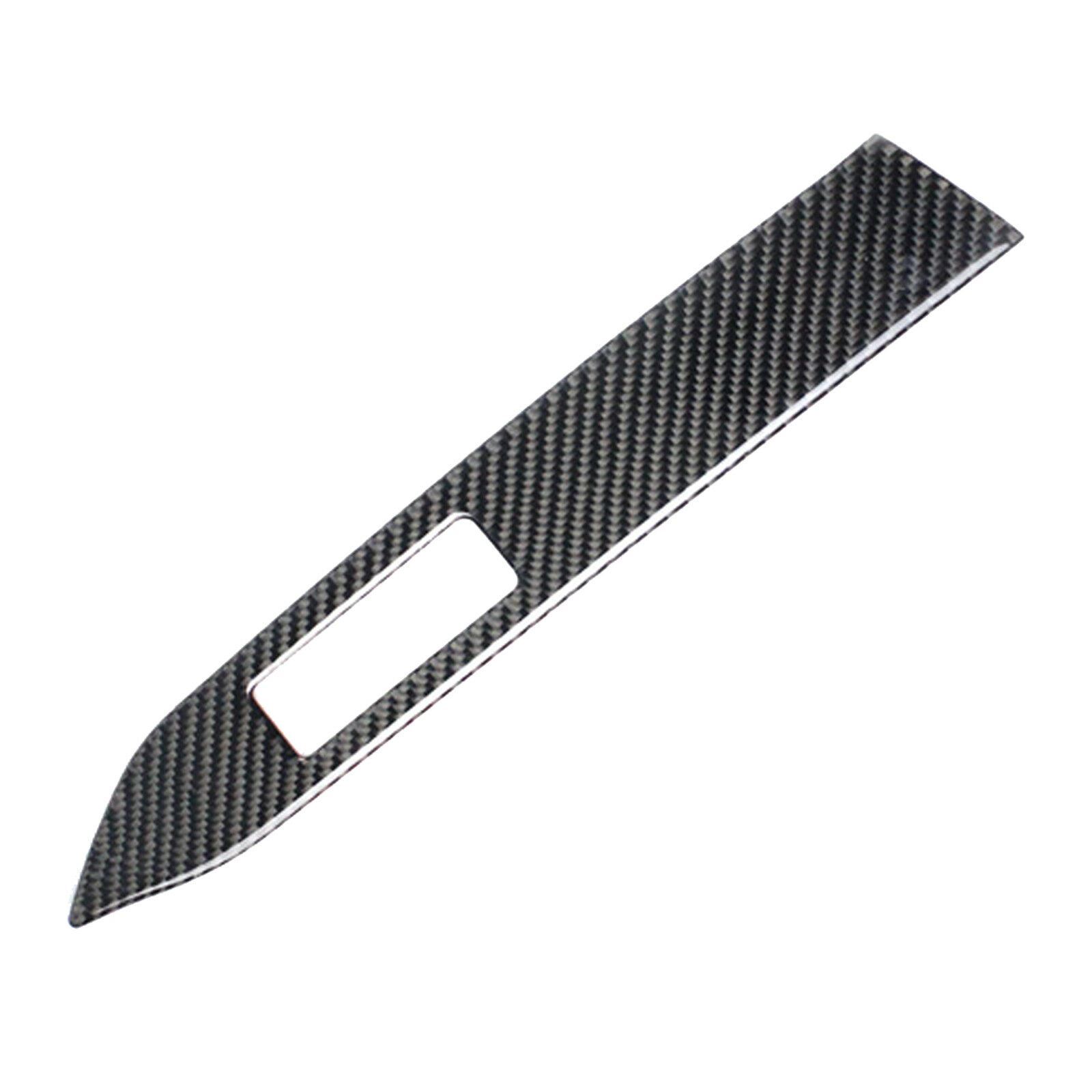 Real Carbon Fiber Interior Center Console Panel Decal Trim For Mustang 2015-2023