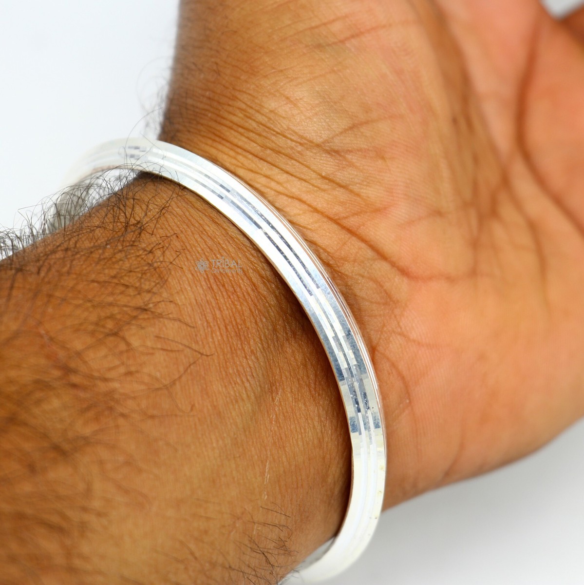 925 sterling silver handmade punjabi sikha bangle bracelet kada