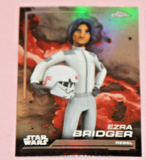 EZRA BRIDGER 2024 TOPPS CHROME STAR WARS REFRACTOR 125 STAR WARS REBELS
