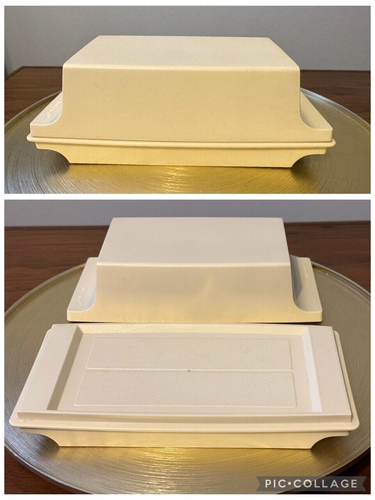 TUPPERWARE CONTENITORI BURRO e/o FORMAGGIO-Scelta Colore e Stile-Tutto Ottimo - Foto 9 di 43