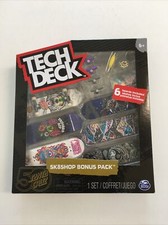 Tech Deck SK8SHOP Bonus 6 Pack SANTA CRUZ Skateboard 50 Years Fingerboards NEW
