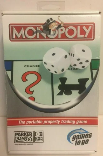 Plastic Monopoly Travel Board & Traditional Games