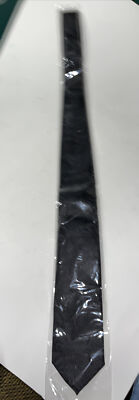 Paul Malone Tie Set Black Palm Beach. Box And Square Pocket Piece. JJ