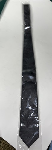 Paul Malone Tie Set Black Palm Beach. Box And Square Pocket Piece. JJ - Picture 1 of 4