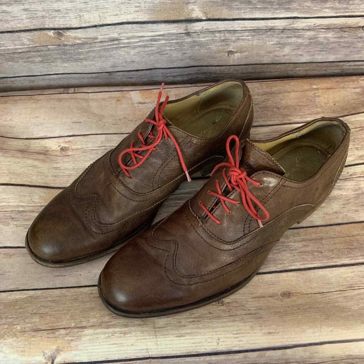 Frye Harvey Wingtip Oxford Shoes (Size 9.5) | eBay