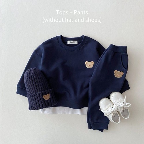 New Hot Sell Newborn Baby Boys Girls Long Sleeve Romper Jumpsuit Baby Set Kids - Picture 8 of 12