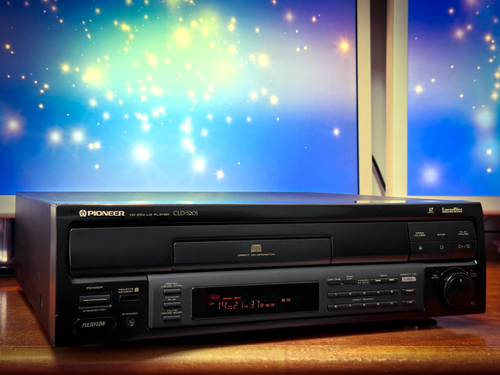 Pioneer CLD-S201 πRaReπ Vintage Laserdisc Player Deck - Picture 3 of 5