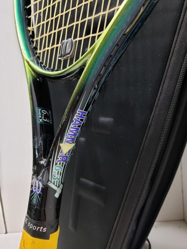 Wilson Sledge Hammer 6.3 oversize 110 Tennis Racquet 4 1/2 With Molded Case - Picture 4 of 11