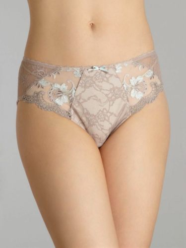 FANTASIE VIVIENNE BRIEF Mink Size Small UK 10 LACE KNICKERS 2115 (33) - Picture 2 of 2