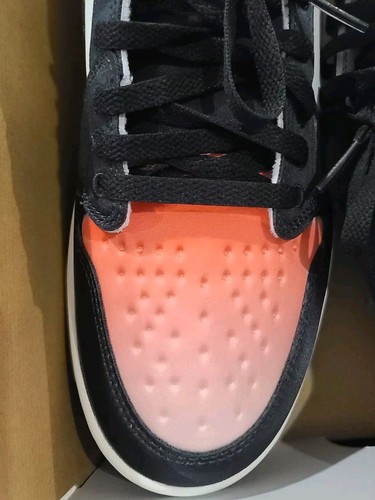 Size 10 Nike Air Jordan 1 Retro Low Paris Saint-Germain HF8828-100 Shoes PSG - Picture 14 of 18
