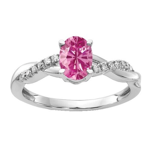 Gucci Icon Stardust Pink Sapphire Ring US5.25 Pink Gold