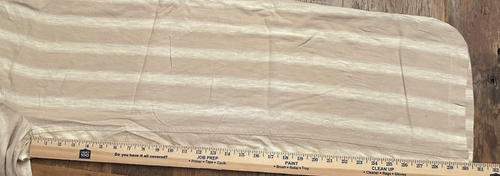 Stars Above Damen-Pyjamahose hellbraun gestreift Leinenmischung Gr. M Medium elastischer Bund - Bild 13 von 15