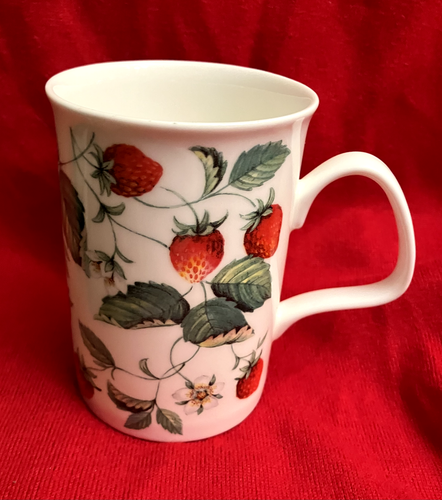 Roy Kirkham Fine Bone China poppy or strawberry Mug Made in England Coffee Tea - Bild 12 von 22