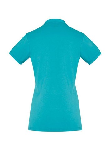 10 x Ladies City Polo Shirt Top Premium Cotton Stretch Casual Women Work P105LS - Picture 11 of 17