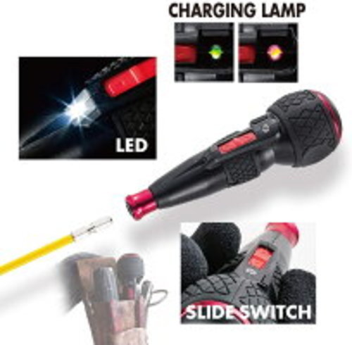 VESSEL Electric Driver Ball Grip Plus 220USB-P1 3 Speed & Torque USB Charge - Picture 5 of 10