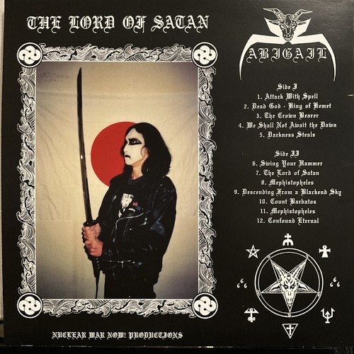Abigail – The Lord Of Satan USA Gig Edition LP 2022 Nuclear War Now! [New] - Picture 3 of 8