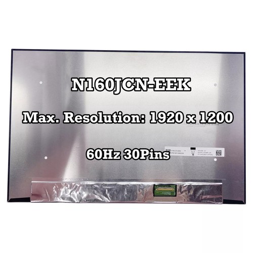 N160JCN-EEK 16" 1920×1200 Berühren LCD Panel Matrix LCD Bildschirm Ersatz 60Hz - Bild 1 von 2