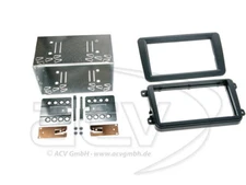 VW Golf V VI Passat CCTouran EOS Car Stereo Radio Bezel Double DIN COMPLETE SET