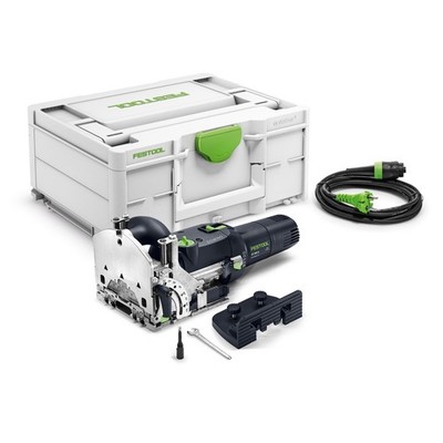 Festool Dübelfräse DF 500 RQ-Plus 230V 420W im SYS3 M 187 Fräse Verbinder 578462