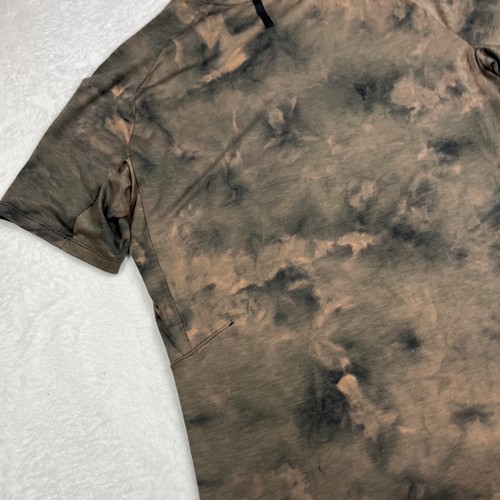 Camiseta Lululemon Better Everyday Para Hombre Pequeña Marrón Tie Dye Informal Correr Gimnasio - Imagen 12 de 13