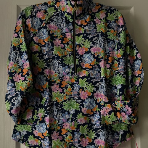 Lilly Pultizer Lilly Loves Disney Skipper Popover Navy Sz XS *NWT* - Picture 4 of 6