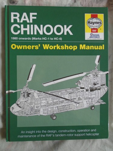 RAF Chinook ab 1980 Besitzer Werkstatthandbuch von Haynes