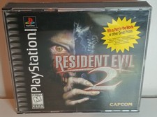Playstation 1 Resident Evil 2 black label CIB great condition