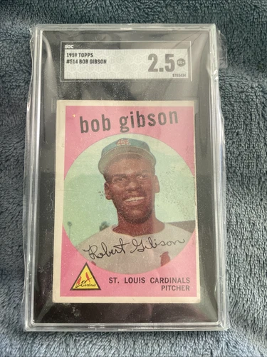 SGC 2.5 - 1959 Topps Baseball BOB GIBSON #514
