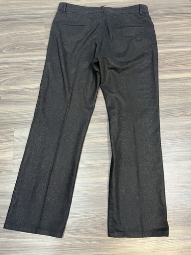 Pantalón para hombre Club Monaco gris mezcla lana botón mosca talla 33 - Imagen 2 de 24