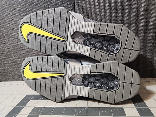 Nike Romaleos 4 Wolf Grey Lightening Cross Training Gym CD3463-002 Men Size 9.5 - Picture 14 of 19