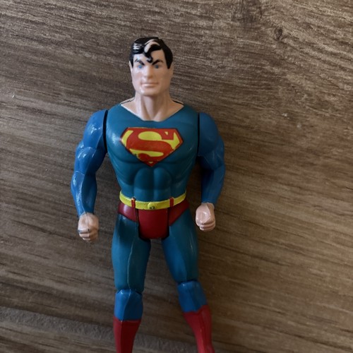 1984 Kenner DC Super Powers SUPERMAN Figur ohne Cape, Action Works 4,5" - Bild 2 von 8