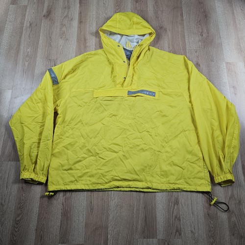 90s Cybertek Cybersoldier II Jacke Herren XL gelb Nylon 1996 Anorak CTK Vintage - Bild 1 von 8