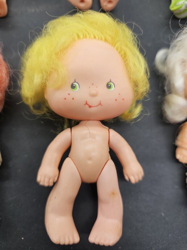 Strawberry Shortcake Dolls Lot (10) Nude / TLC Kenner AGC Dancing Baby Kids - Picture 5 of 23