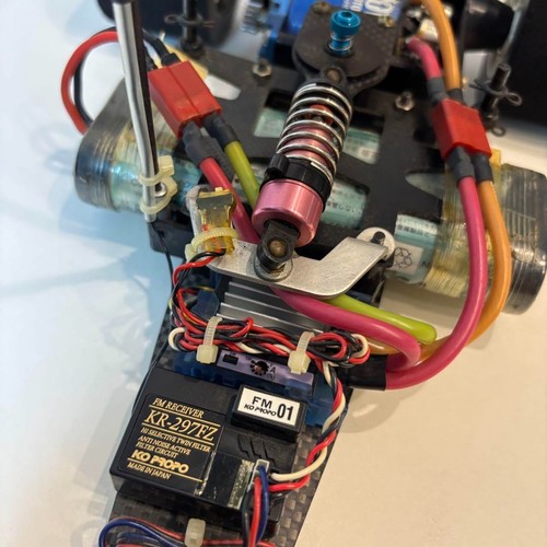 Tamiya F103 Vintage RC Car Radio Control F1 Car Set Operation confirmed, USED - Picture 4 of 17