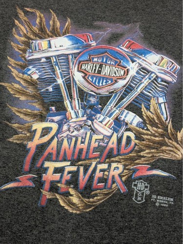 Camiseta HARLEY DAVIDSON EMBLEMA 3D Negra Talla S Para Hombre Elegante De Japón - Imagen 5 de 24